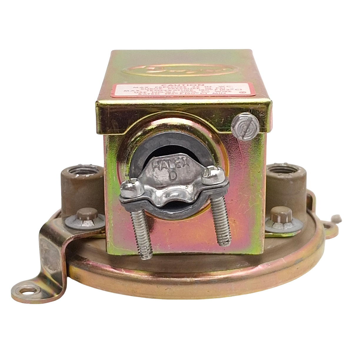 Used Dwyer 1910-00 Low Differential Pressure Switch, 0.07-0.15in WC, 1/8in NPT