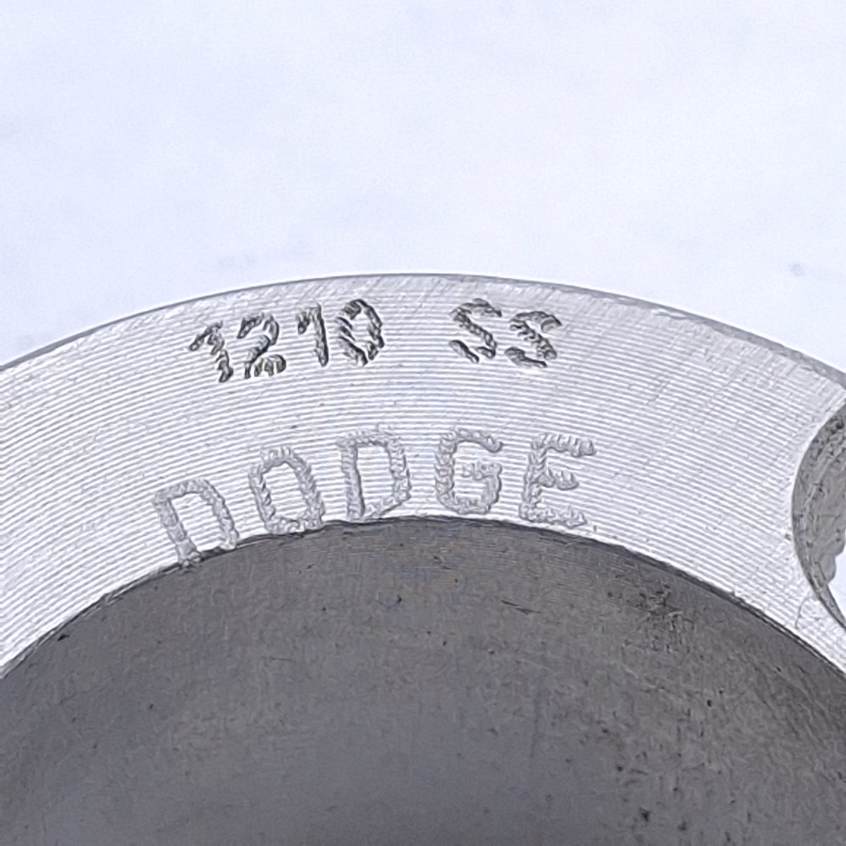 Used Gates 1210 Taper-Lock SS Bushing w/Set Screws, ø1-1/4in Bore, 3600lb-in Max