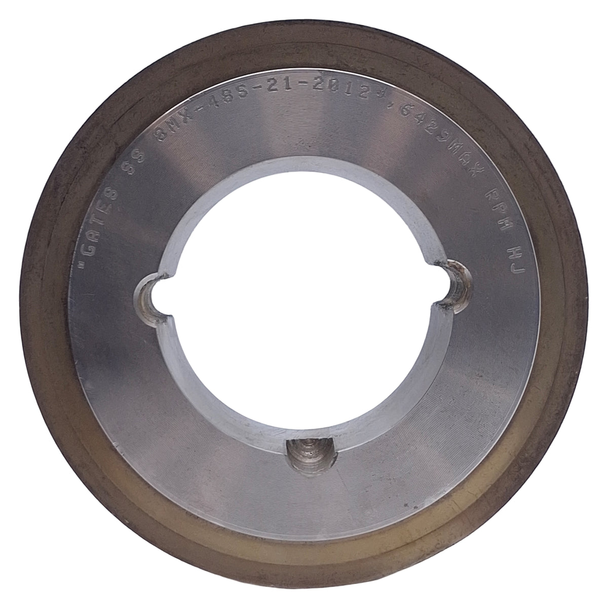 Used Gates SS 8MX-48S-21-2012 Poly Chain Sprocket ø5.21in Flange, 4.812in Pitch