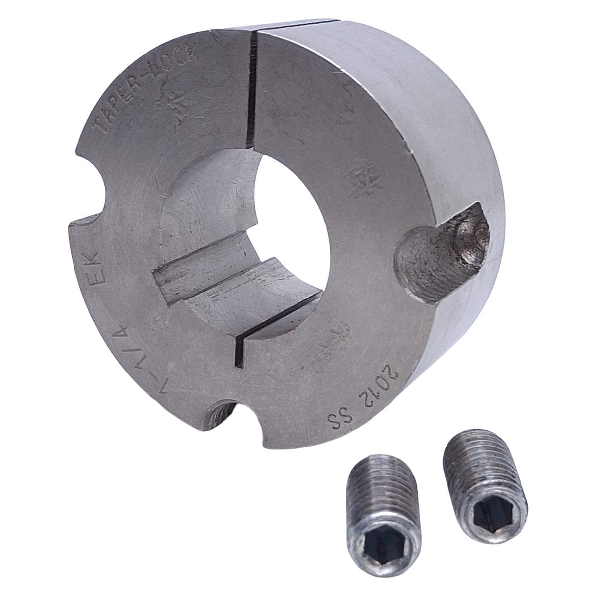 Used Gates SS 2012 1.1/4 Taper-Lock Bushing w/Set Screws ø1-1/4in Bore, 7150lb-in Max