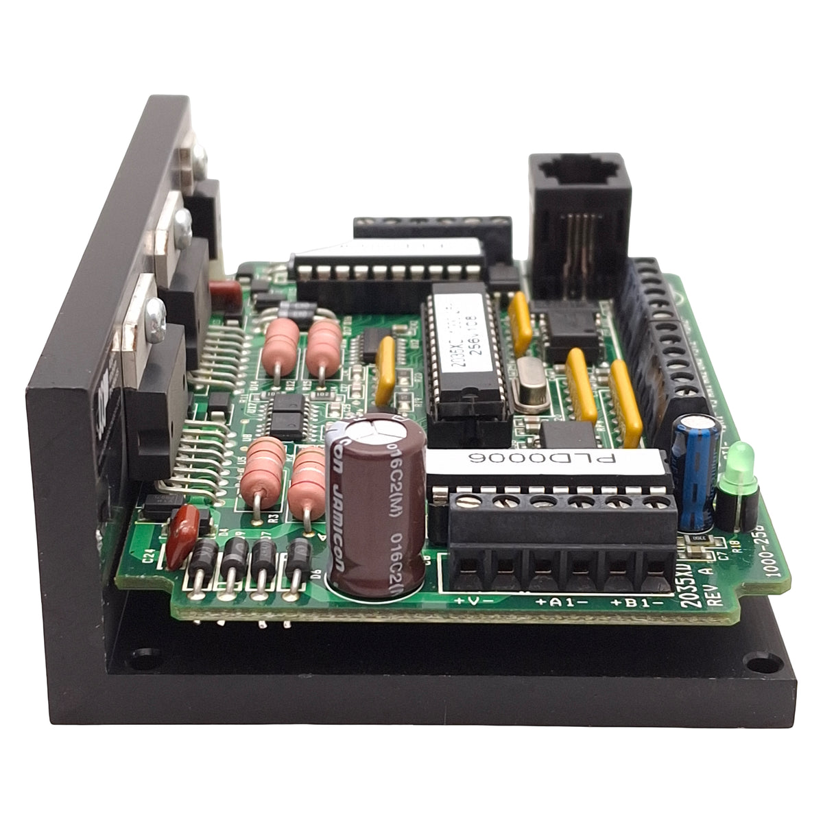 Used Applied Motion 2035XD Dual-Axis Micro Step Drive, 200-50800steps/rev, 12-35VDC