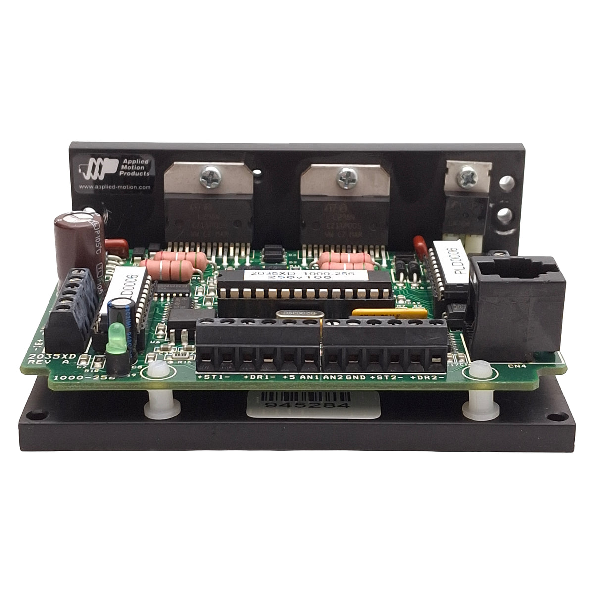 Used Applied Motion 2035XD Dual-Axis Micro Step Drive, 200-50800steps/rev, 12-35VDC