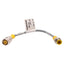Used Lot of 3 Turck RK 4T-0.2-RS 4T Extension Cable, M12 4-Pin Male to Female, 0.2m