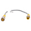 Used Lot of 3 Turck RK 4.4T-0.3-RS 4.4T Extension Cable M12 4-Pin Male to Female 0.3m