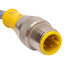 Used Lot of 3 Turck RK 4.4T-0.3-RS 4.4T Extension Cable M12 4-Pin Male to Female 0.3m