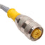 Used Lot of 3 Turck RK 4.4T-0.3-RS 4.4T Extension Cable M12 4-Pin Male to Female 0.3m