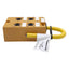 Used Turck VB 40.5-P7X9-5 EuroFast Home Run Junction Box, 4-Port 5-Pin M12, 4A 48V