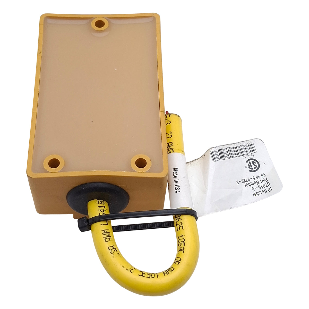 Used Turck VB 40.5-P7X9-5 EuroFast Home Run Junction Box, 4-Port 5-Pin M12, 4A 48V