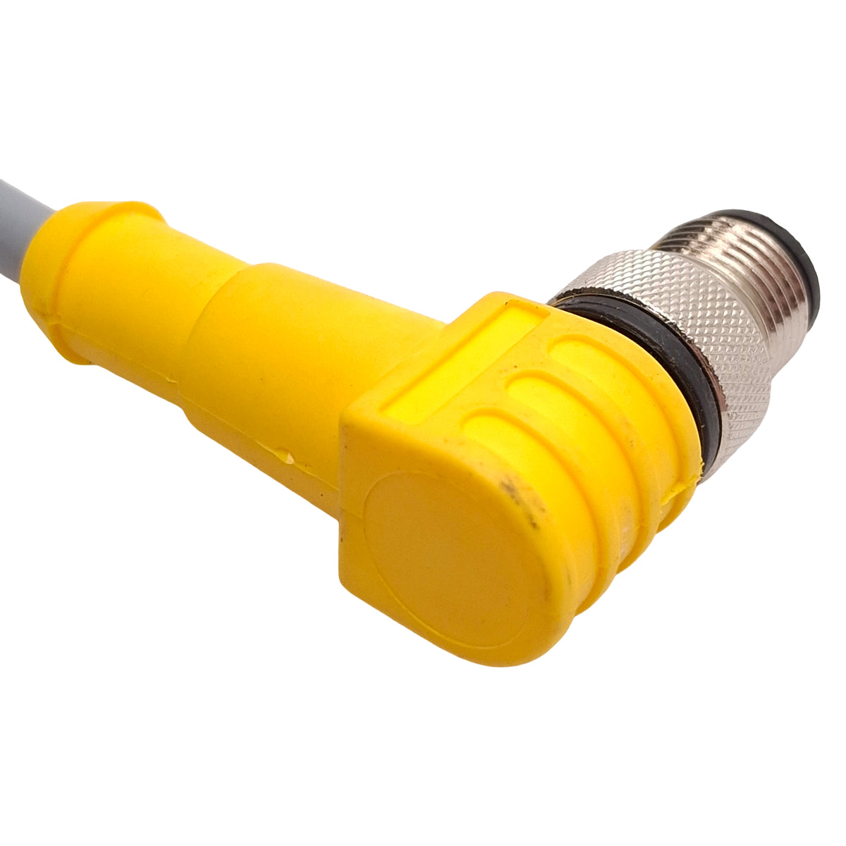 Used Lot of 3 Turck WKC 6T-1-WSC 6T Extension Cable, M12 6-Pin Male to Female, 1m