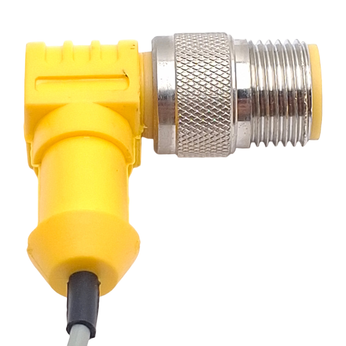 Used Turck BIM-INR-AN6X-0.3M-WS 4T Magnetic Field Sensor, NPN NO, 10-30VDC, 4-Pin M12
