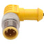 Used Turck BIM-INR-AN6X-0.3M-WS 4T Magnetic Field Sensor, NPN NO, 10-30VDC, 4-Pin M12