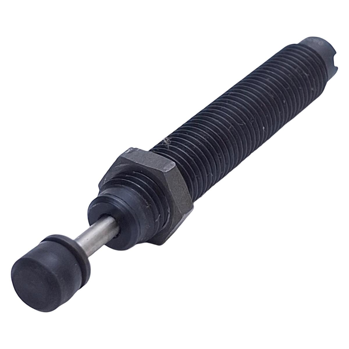 Used ACE MA 30M-BP Miniature Shock Absorber 0.32in Stroke, M8x1 Barrel, 18lbs Max