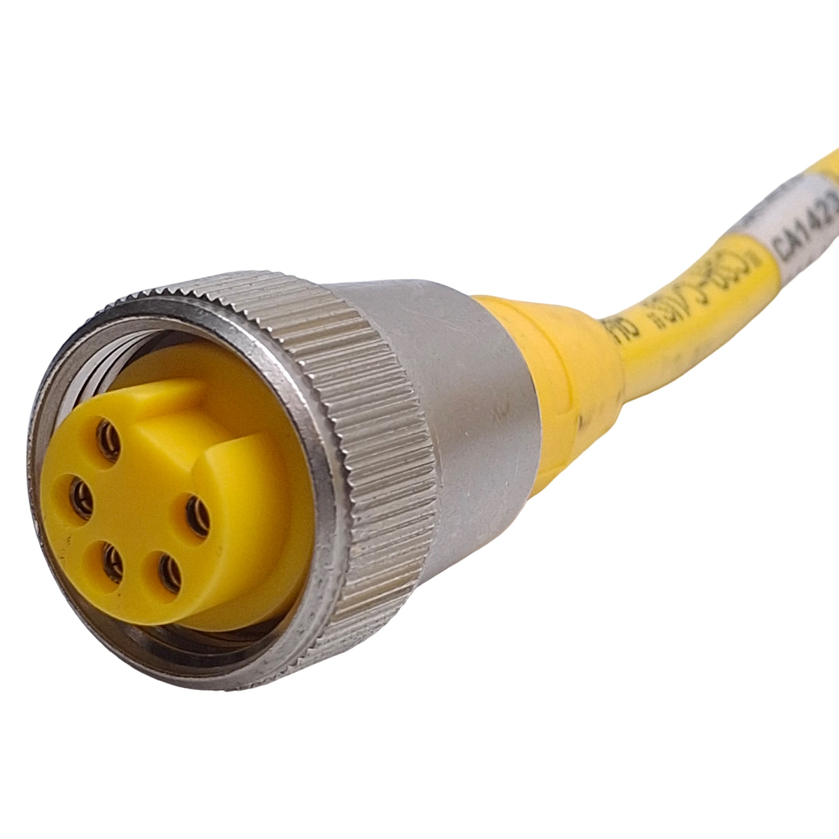 Used Turck RKM 50-10M Single Ended Cordset 7/8in-16UN 5-Pin Minfast Female, 21ft