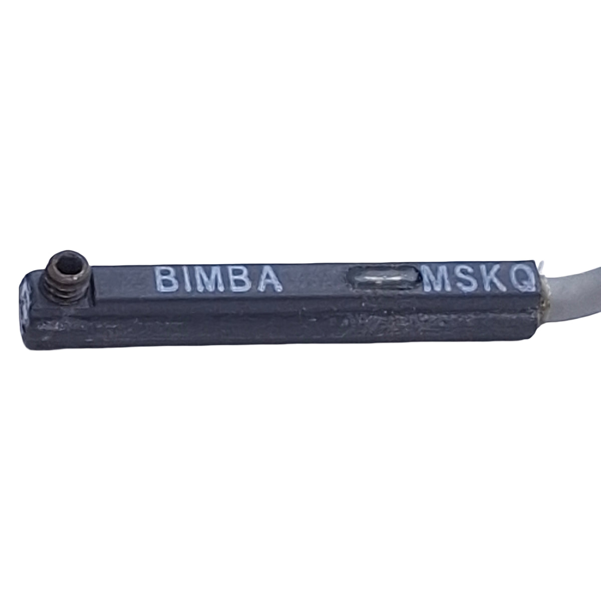 Used Bimba MSKQ Solid State Cylinder Position Sensor NPN, 4.5-30VDC, M8 3-Pin Male