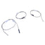 Used Lot of 3 SMC D-F9NW Cylinder Sensor, NPN Output, 10-28VDC, 10mA, 1ft Length