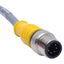 Used Turck RKC 6T-3-RSC 6T Cordset M12 Straight 6-Pin Male to Female, 3m Length