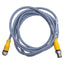 Used Turck RKC 6T-2-RSC 6T Cordset M12 Straight 6-Pin Male to Female, 2m Length