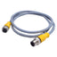 Used Turck RKC 6T-1-RSC 6T Cordset M12 Straight 6-Pin Male to Female, 1m Length