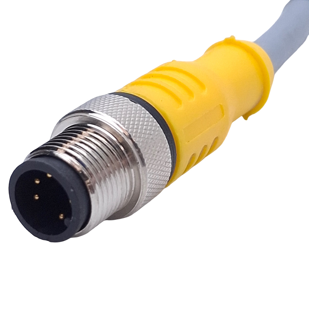 Used Turck RKC 6T-1-RSC 6T Cordset M12 Straight 6-Pin Male to Female, 1m Length