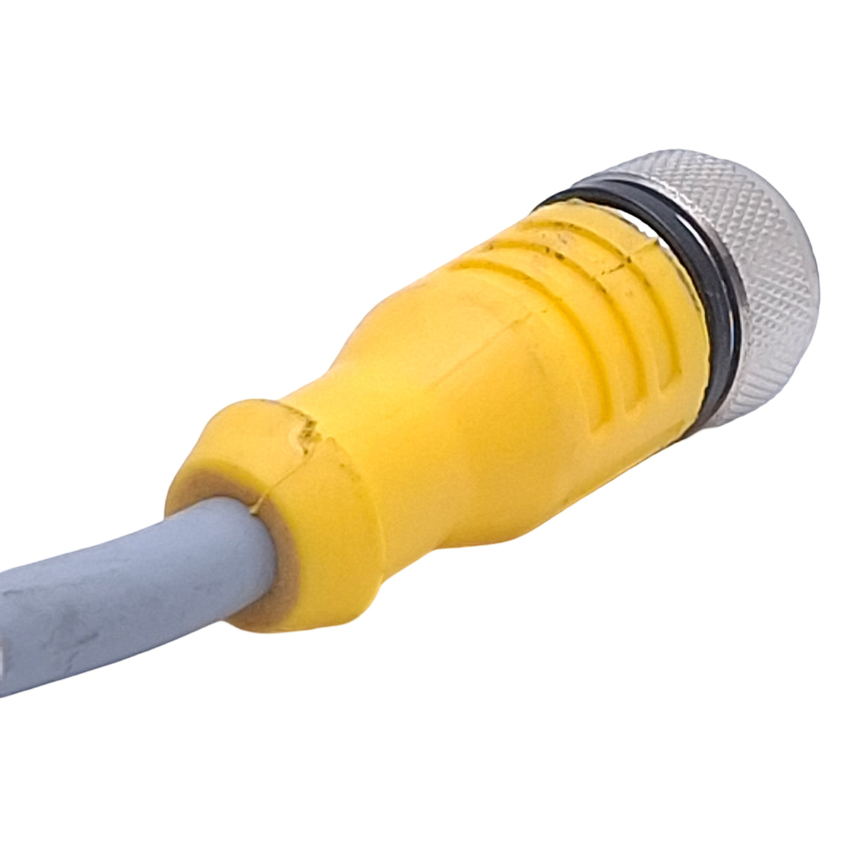 Used Turck RKC 6T-1-RSC 6T Cordset M12 Straight 6-Pin Male to Female, 1m Length