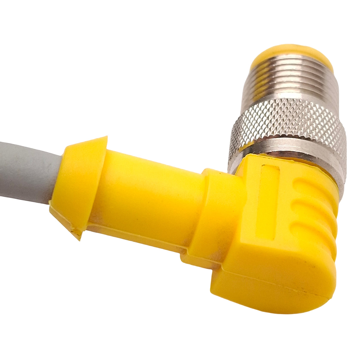 Used Turck WK 4.4T-4-WS 4.4T/S101 Extension Cable, 90° M12 4-Pin Male to Female, 4m