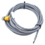 Used Turck WK4.4T-5 Cordset, 4-Pin M12 Right Angle Female to Leads, 4A 250VAC, 3.5m