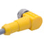 Used Turck WKC 6T-8 Single-Ended Cordset M12 Right-Angle 6-Pin Female, 10ft Length