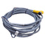 Used Turck WKC 6T-8 Single-Ended Cordset M12 Right-Angle 6-Pin Female, 16ft Length