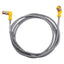 Used Lot of 3 Turck WK 4.4T-2-WS 4.4T Extension Cable 90° M12 4-Pin Male to Female 2m