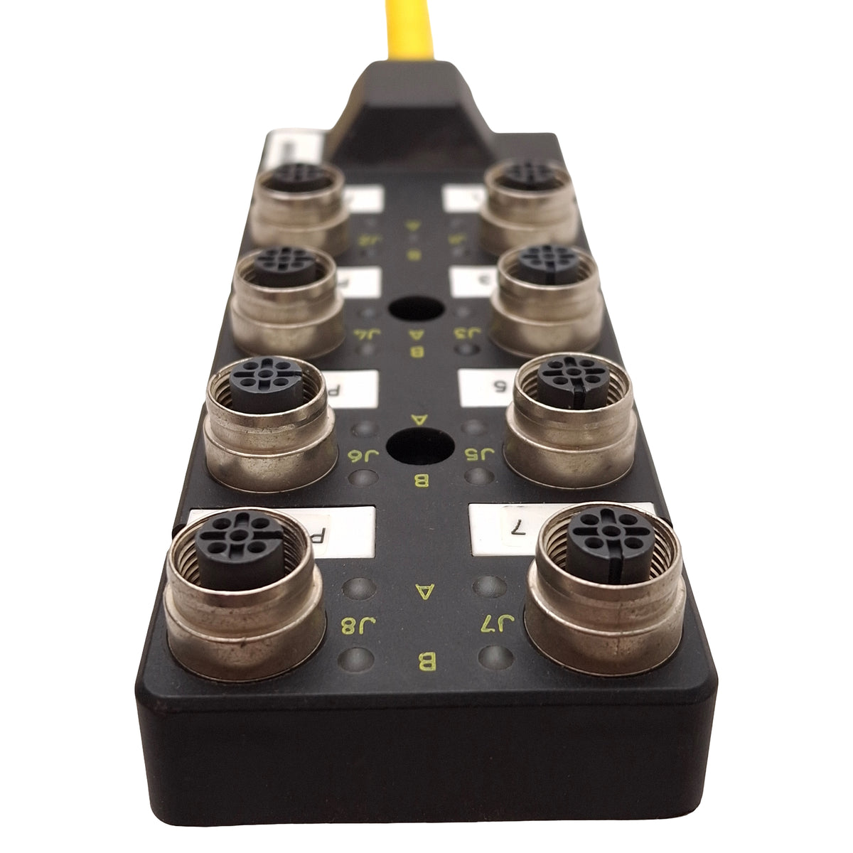 Used Turck 8MB12Z-5-5 Eurofast Junction Box, 30V 4A, (8x) M12 5-Pin Female, 4m Lead