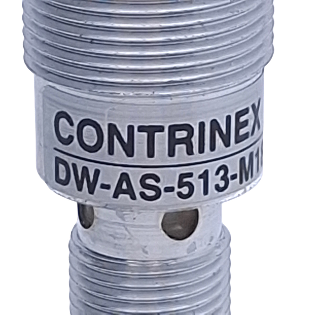 Used Contrinex DW-AS-513-M18-002 Inductive Proximity Sensor PNP, 20mm Range, 10-30VDC