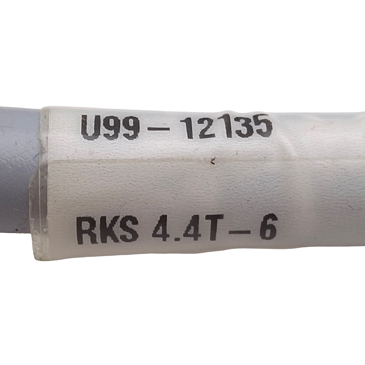Used Lot of 3 Turck RKS 4.4T-6 Single-Ended Cordset, 250V 4A, M12 4-Pin Female, 3m