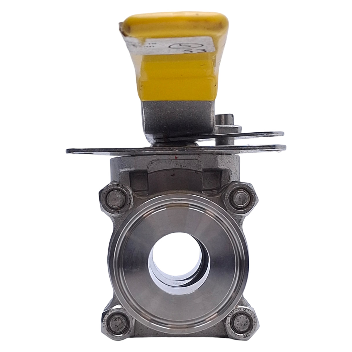 Used Sharpe 1-88-6-6-M-M-CE High Purity Three-Piece Ball Valve 1480psi, 1in Tri-Clamp