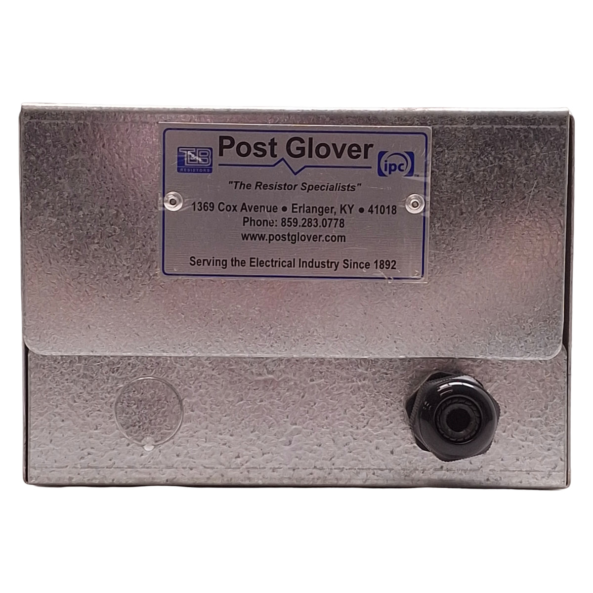 Used Post Glover DB15D0-0600-10100AA0 Braking Resistor 15Ohms, 600W, 14in x 4in x5in
