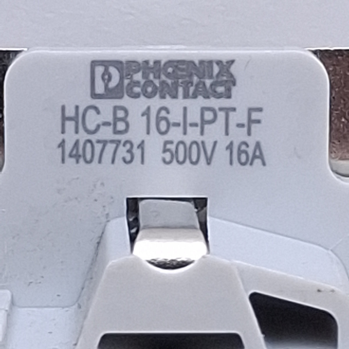 Used Phoenix Contact HC-B 16-I-PT-F Contact Insert 16-Position, Push-In Connectors