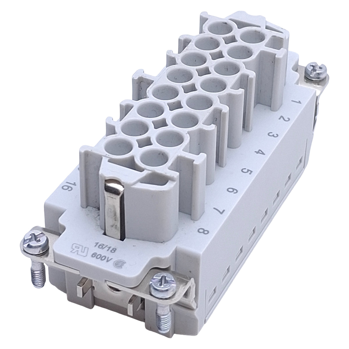 Used Phoenix Contact HC-B 16-I-PT-F Contact Insert 16-Position, Push-In Connectors