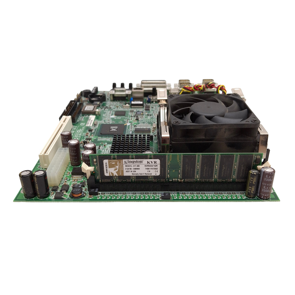 Used Protech Systems PROX-7400-G1A Industrial PC Board, Intel P4 2.4GHz, 1GB DDR1