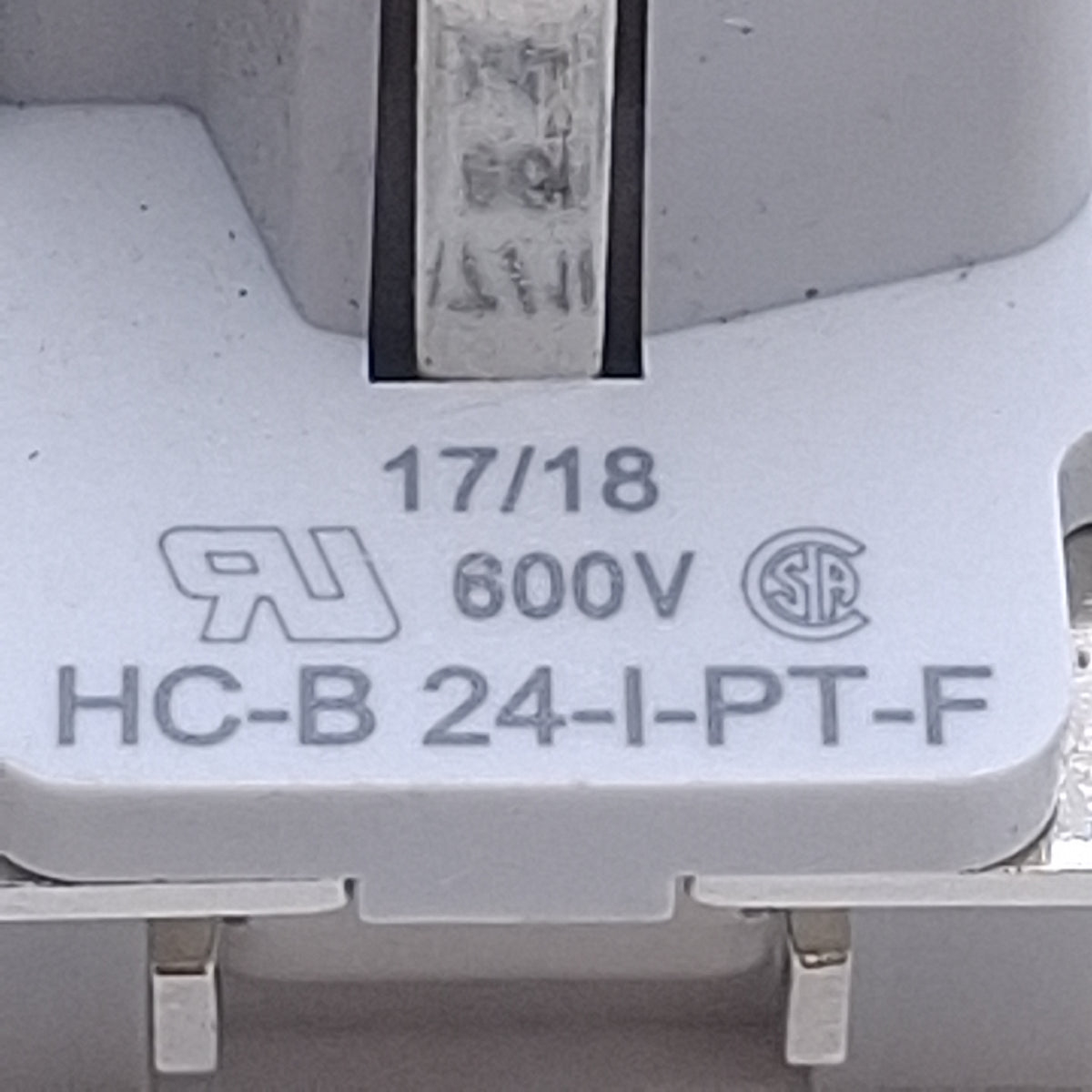 Used Phoenix Contact HC-B 24-I-PT-F Contact Insert 24-Position, Push-In Connectors