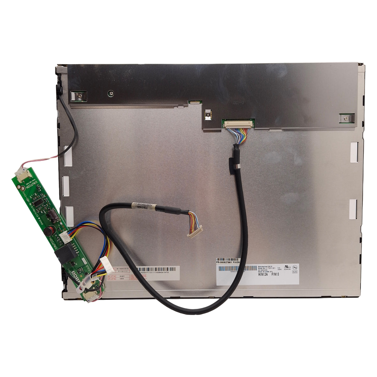 Used AU Optotronics G150XG01 V0 LCD Display Module, 15in, 4:3, XGA 1024x768, 400cd/m²