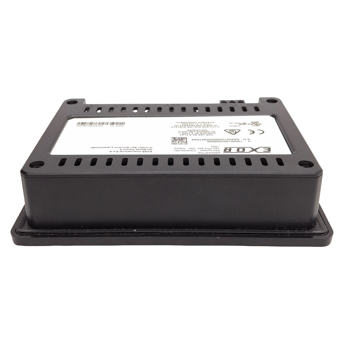 Used Exor ESMA04U301 eSMART04 Touchscreen HMI, 4.3in, 480x272, RJ45, USB, DB9, 24VDC