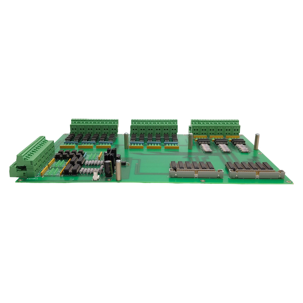 Used Harland Medical Systems 106323A I/O Base, 56-Inputs, 48-Outputs, (2x) 50-Pin IDC