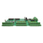 Used Harland Medical Systems 106323A I/O Base, 56-Inputs, 48-Outputs, (2x) 50-Pin IDC