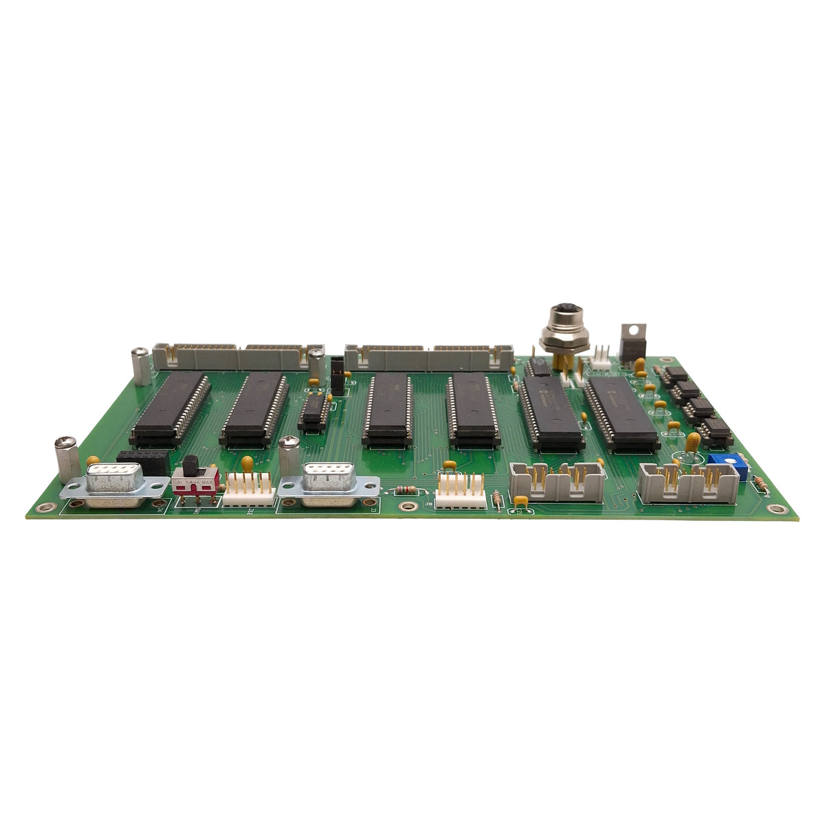 Used Harland Medical Systems 107403A G3 Controller Board, M12 6-Conductor, DB9