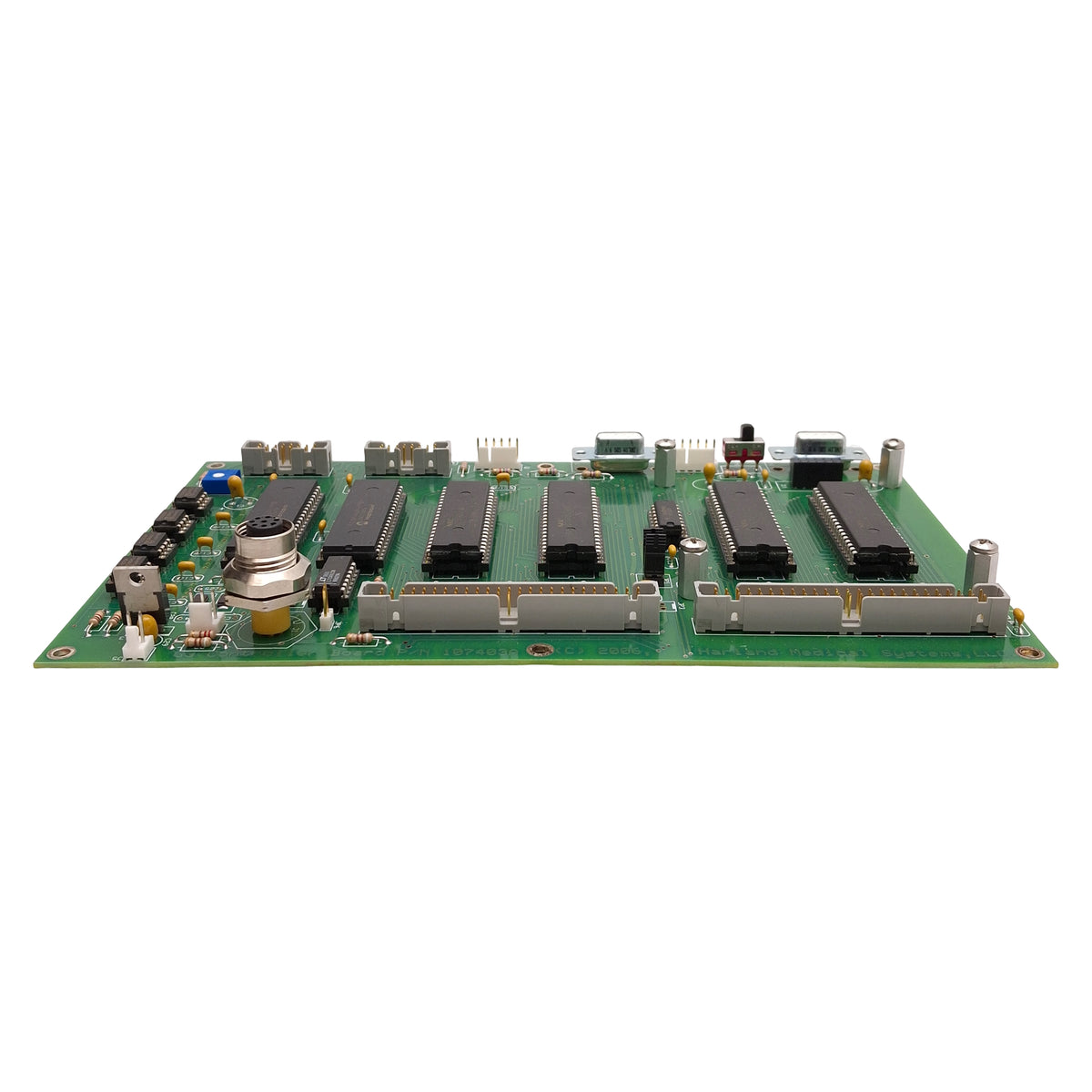Used Harland Medical Systems 107403A G3 Controller Board, M12 6-Conductor, DB9