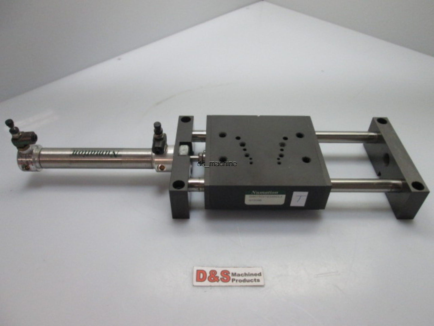 Used Numation GS07503TB3S6DL4 Pneumatic Cylinder Stage G13166 w/Cylinder Guide
