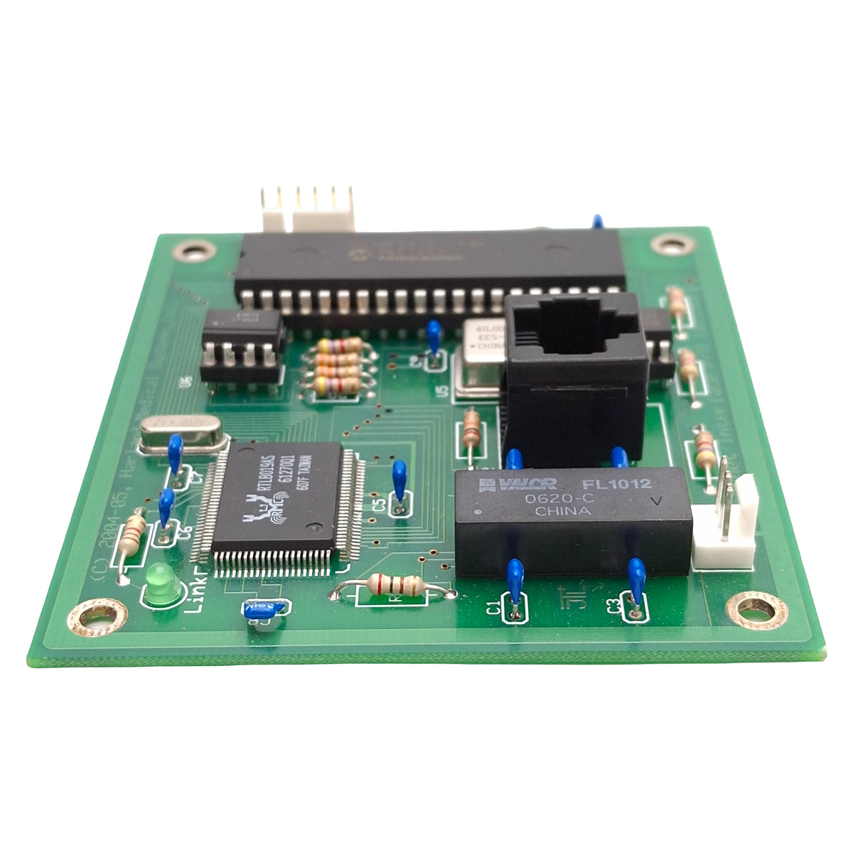 Used Harland Medical Systems 102596E Ethernet Interface Expansion Card, RJ45 Port