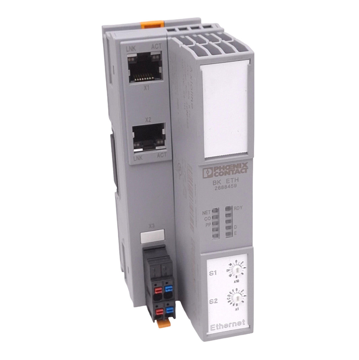 Used Phoenix Contact 2688459 AXL F BK ETH Axioline F Bus Coupler, Modbus/TCP, 24VDC