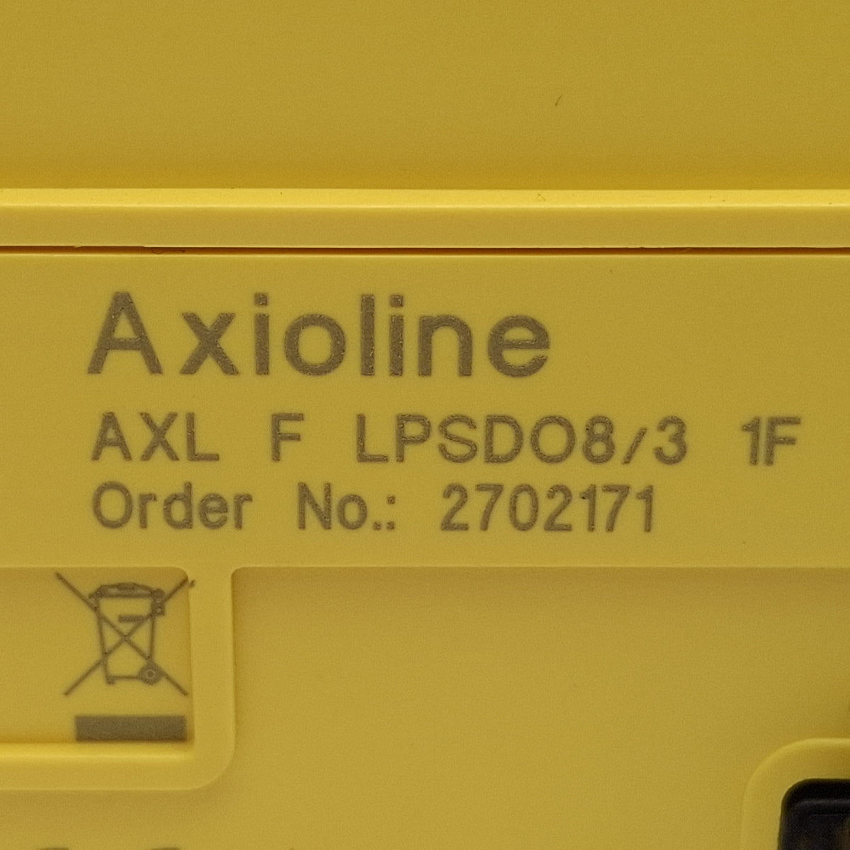 Used Phoenix Contact AXL F LPSDO8/3 1F 2702171 Axioline F Safety Module, 8-Output