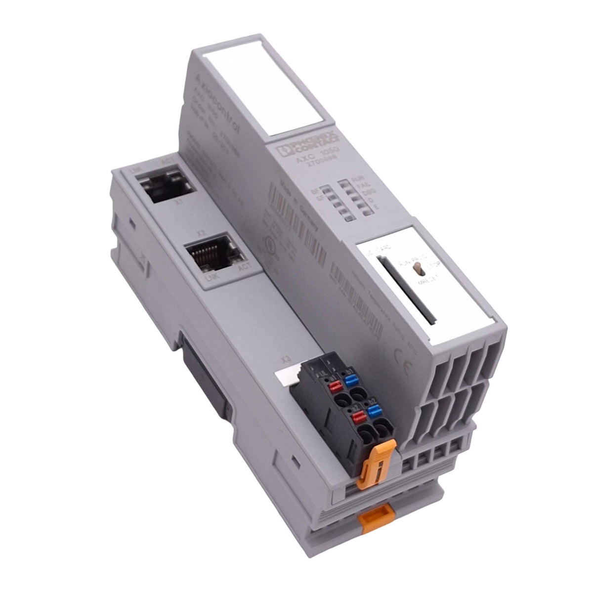 Used Phoenix Contact 2700988 AXC 1050 Axiocontrol Controller for Axioline I/O, 24VDC