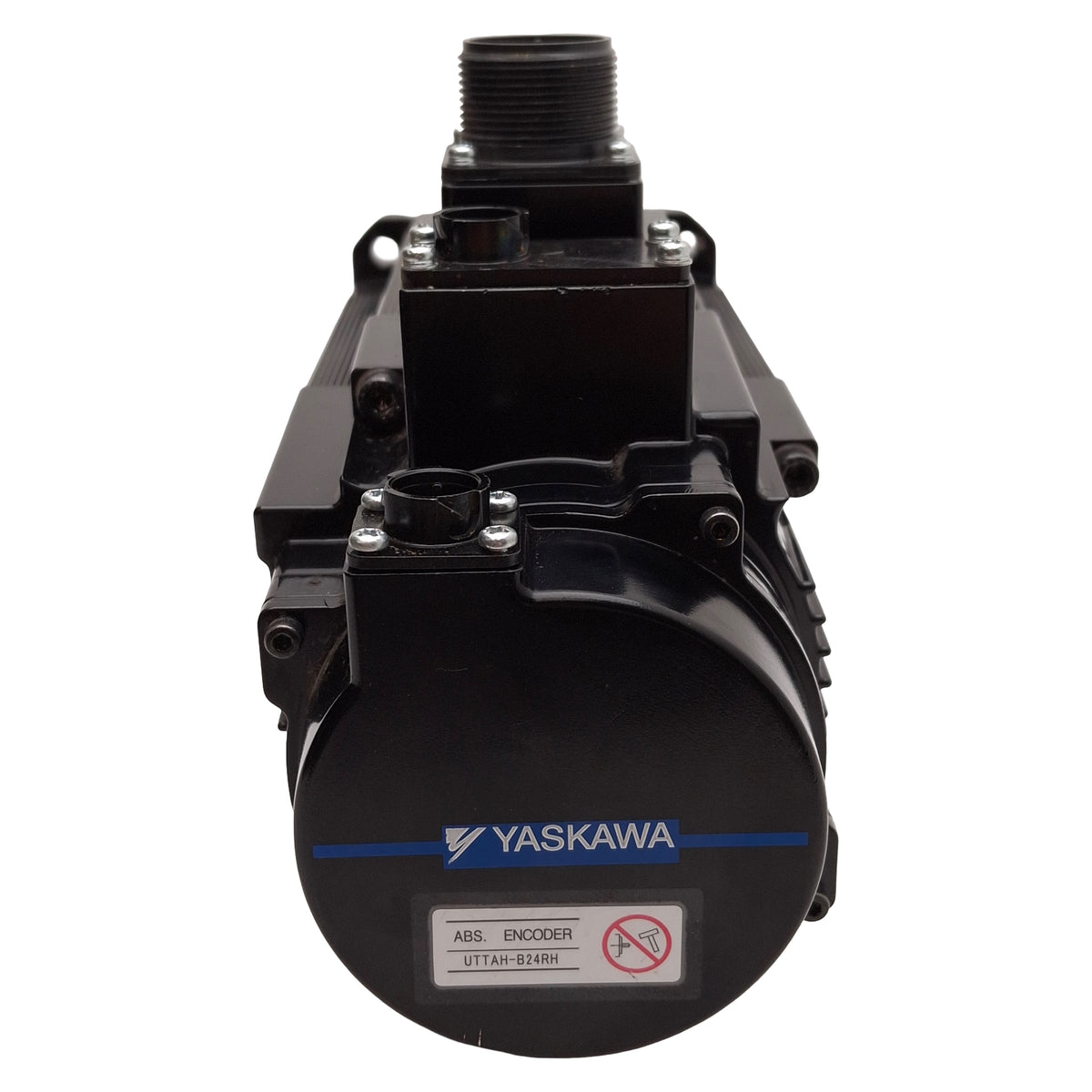 Used Yaskawa SGM7A-25A7D6C Sigma-7 Servo Motor, 2.5kW, 3Ø 200VAC 15.6A, 100mm Flange